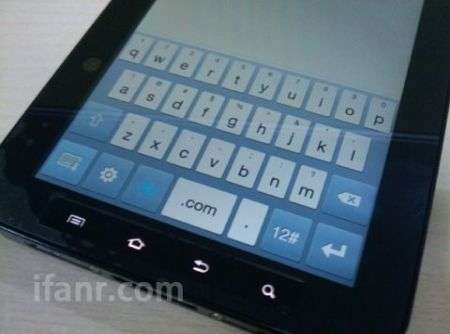 Samsung Galaxy Tab touch