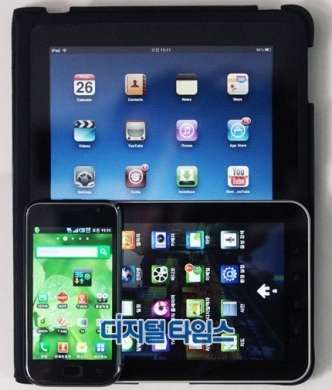 Samsung Galaxy Tab vs iPad Apple