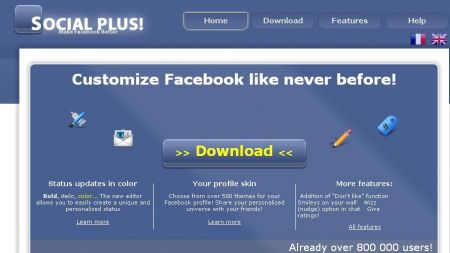 facebook social plus