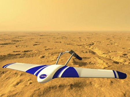 NASA ARES Mars robotic plane