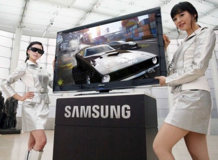Samsung 3dtv girl
