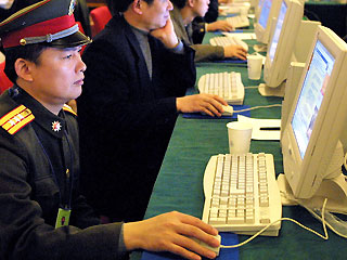 internet attacco cina