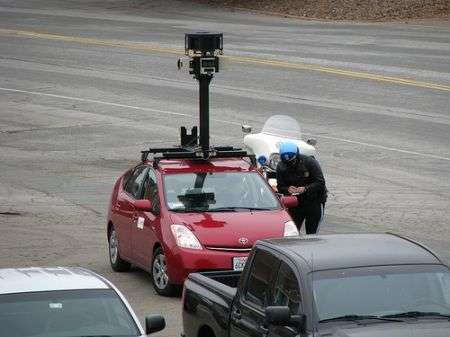 Google Car Polizia