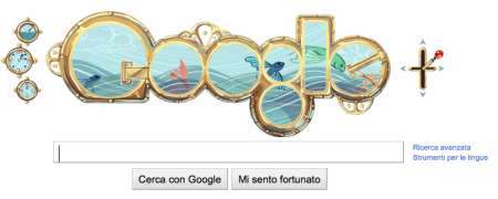 Google Doodle Jules Verne
