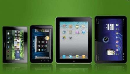 iPad vs Motorola Xoom vs Playbook vs Dell Streak
