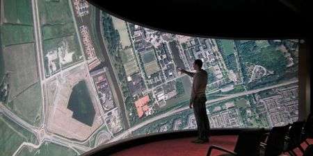 Megaschermi Touchscreen giganti