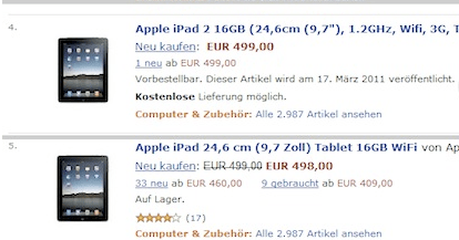 apple ipad 2 amazon