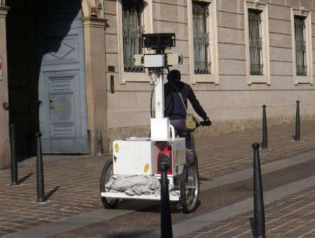 Google Street View a Monza