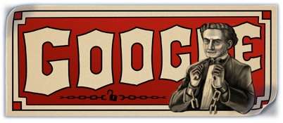Harry Houdini Google Doodle