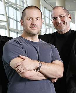 Jonathan Ive Steve Jobs