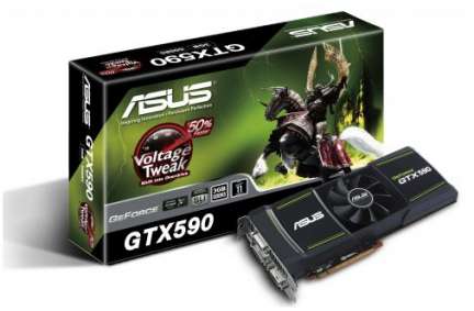 Scheda grafica con doppia GPU Asus GTX590