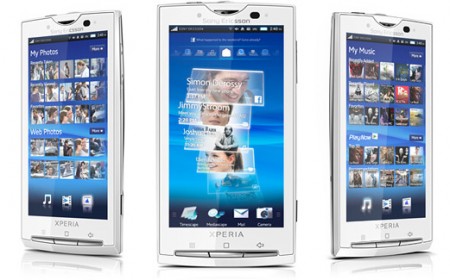 sony ericsson xperia x10 android gingerbread