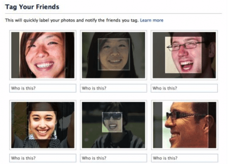facebook tag riconoscimento facciale