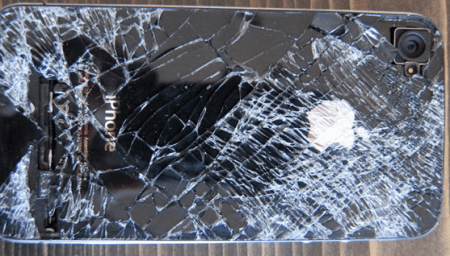 apple iphone 4 caduto