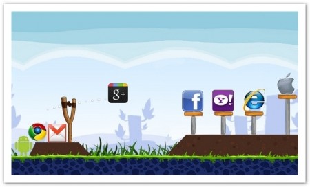 Google Plus Angry Birds