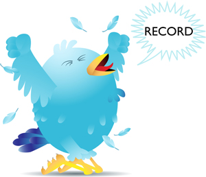 twitter record