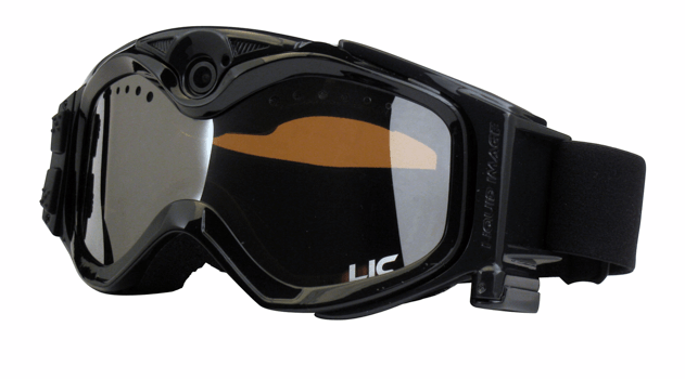 maschera sci snowboard fotocamera