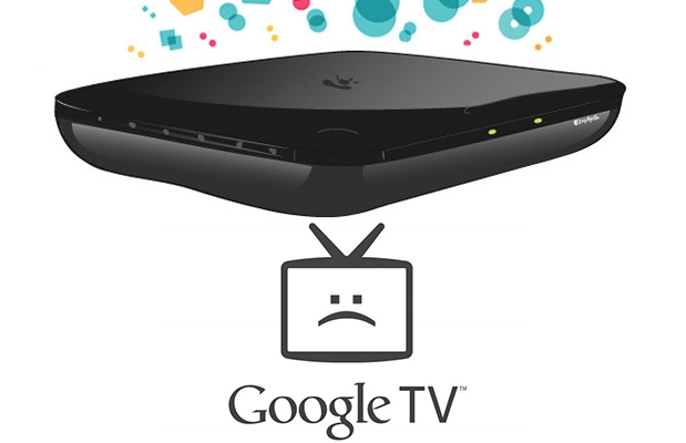 google tv logitech flop