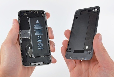 iphone ios 5 batteria