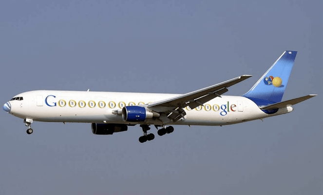 google flights plane