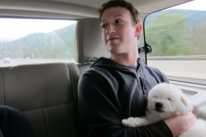 Mark Zuckerberg foto private
