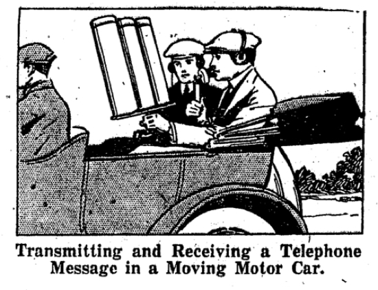 cellulare auto senza fili 1920