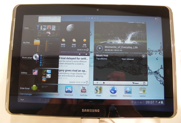 Samsung Galaxy Tab 101 2 quadcore