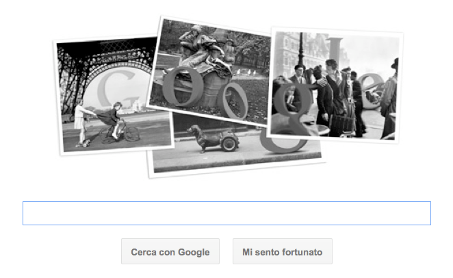 google doodle Robert Doisneau