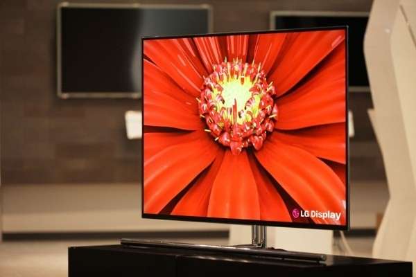 LG TV OLED CES 2012