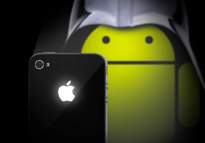 android4 ics vs ios6