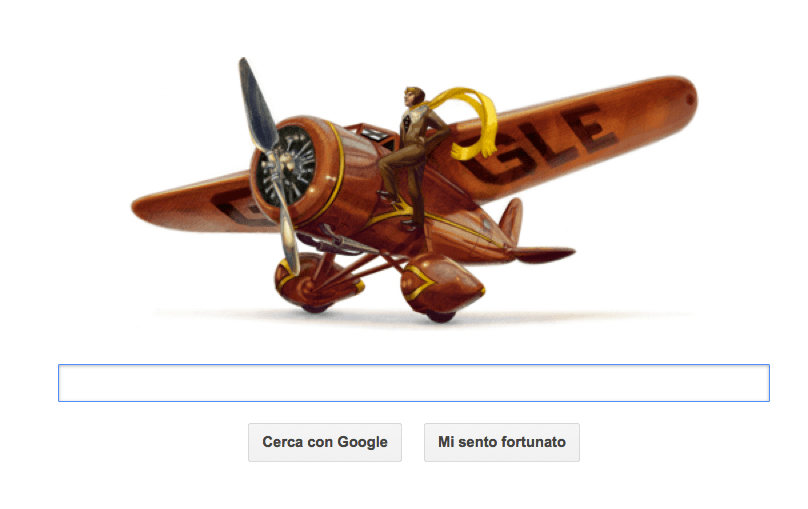 Amelia Earhart doodle