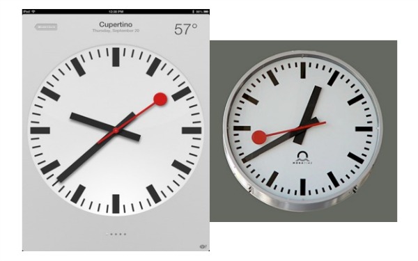 apple icona orologio svizzero