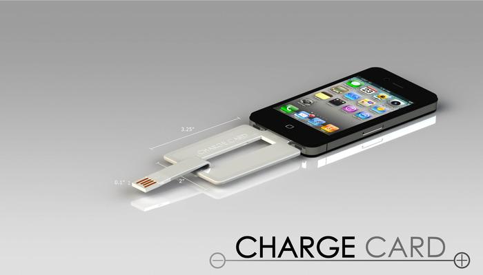 Caricabatterie iPhone charge card