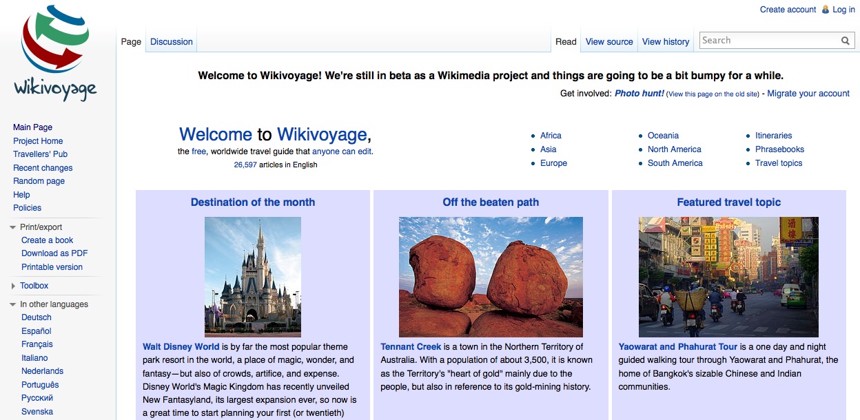 Wikivojage