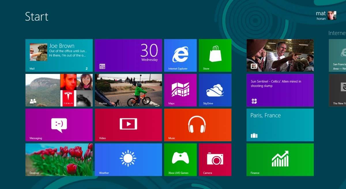 Windows 8 guida uso