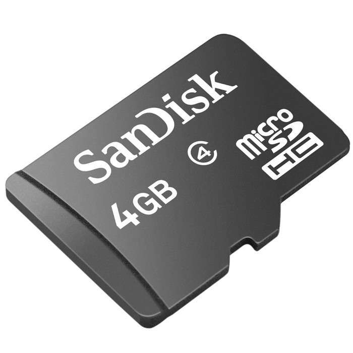 microSD 4GB Sandisk