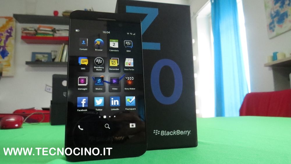 Blackberry Z10 videorecensione