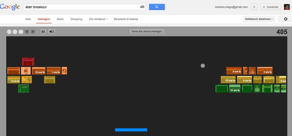 Google Immagini Atari Breakout