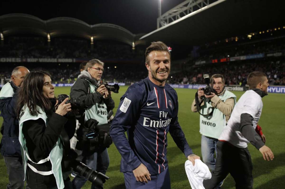 David Beckham addio al calcio
