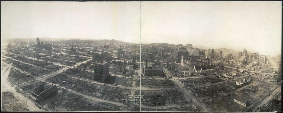 San Francisco dopo il terremoto del 1906
