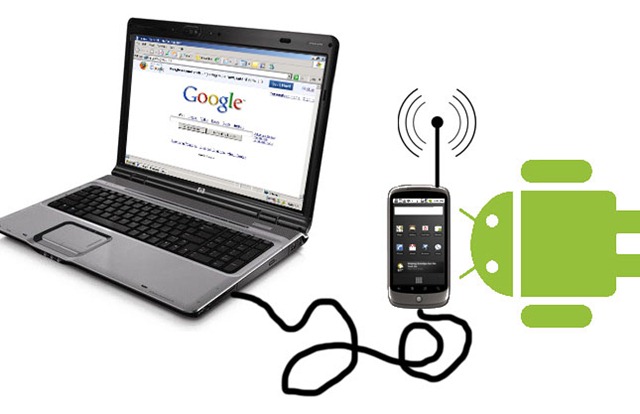 Tethering USB con Android