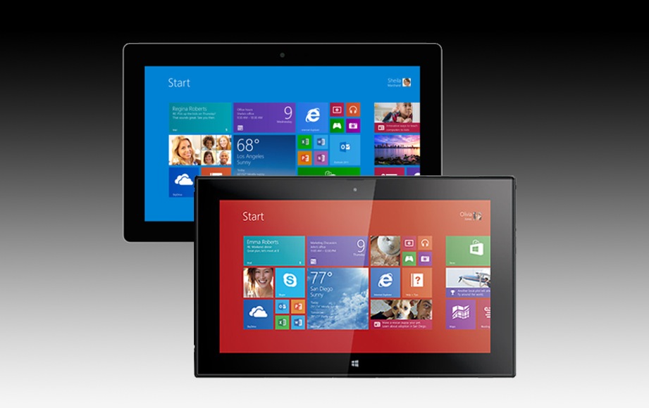 Surface 2 vs Nokia 2520