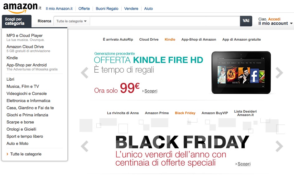 Amazon Black Friday 2013