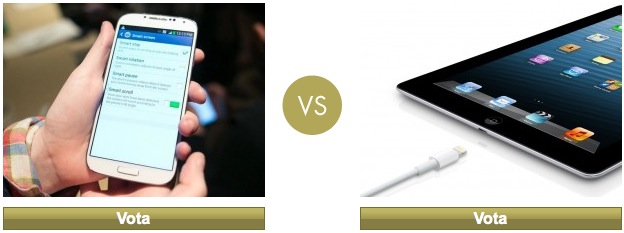 Smartphone vs Tablet sfida hitech
