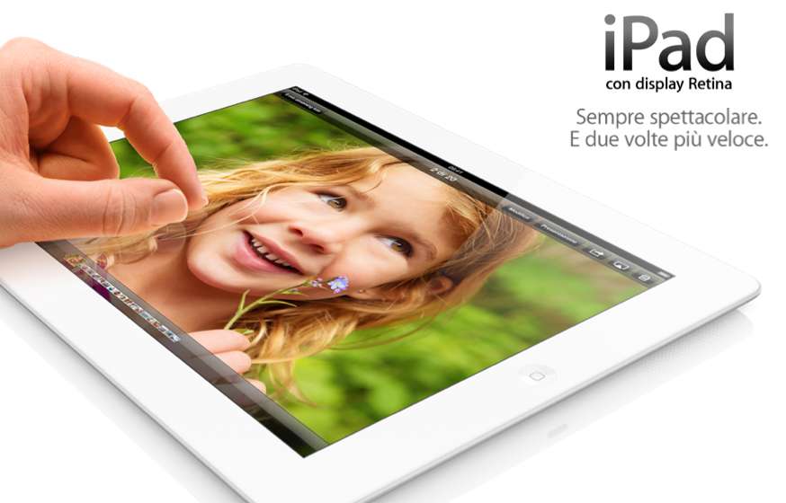 iPad con display Retina