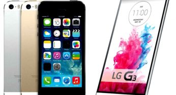 LG G3 vs iPhone 5S: qual è il migliore?