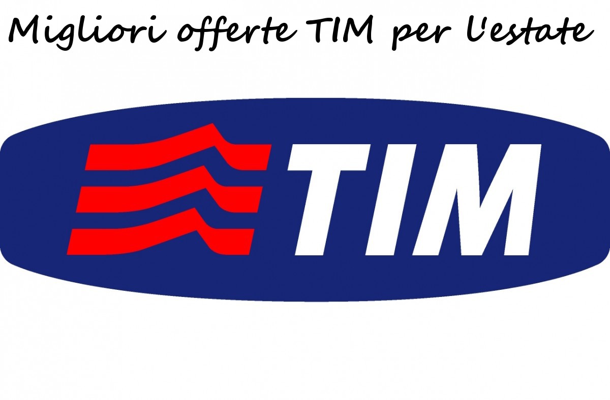 Logo Tim con scritta