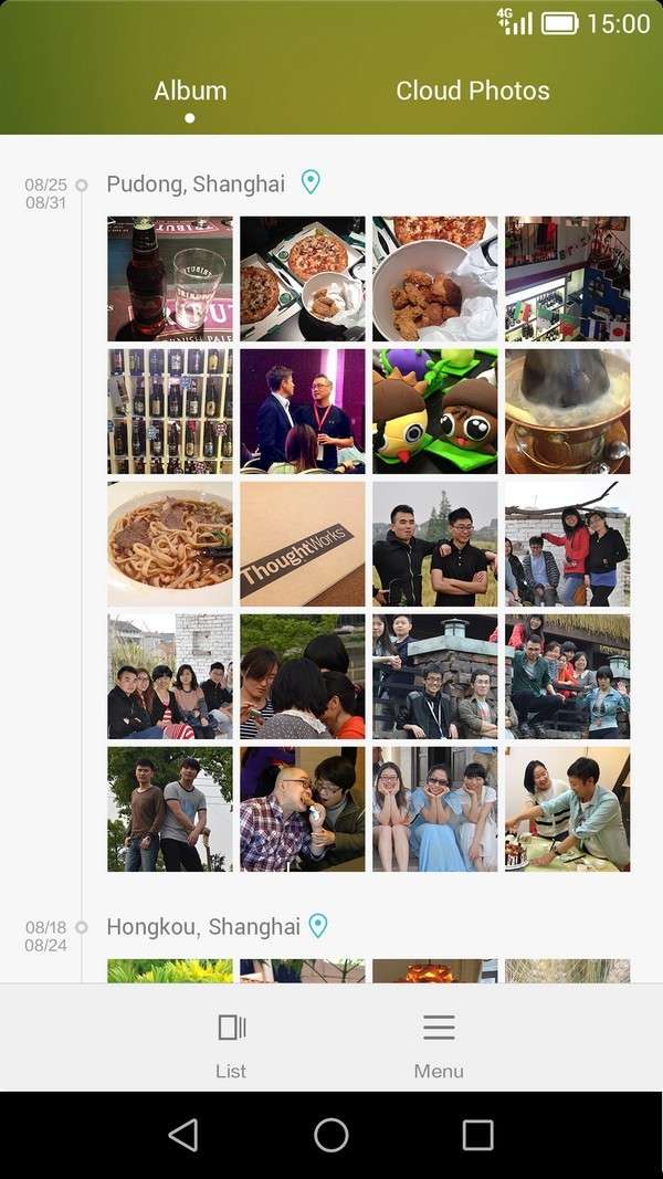 Galleria di Huawei EMUI 3.0