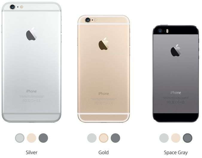 Differenze iPhone 6 Plus iPhone 5s