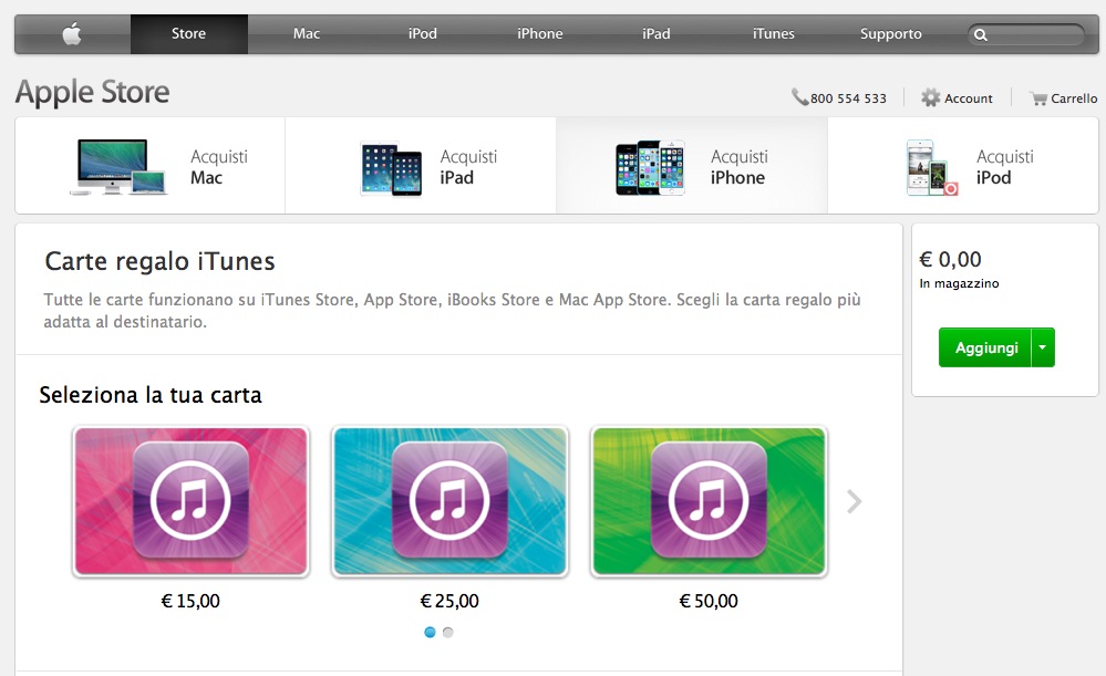 Regali Natale 2013 iTunes
